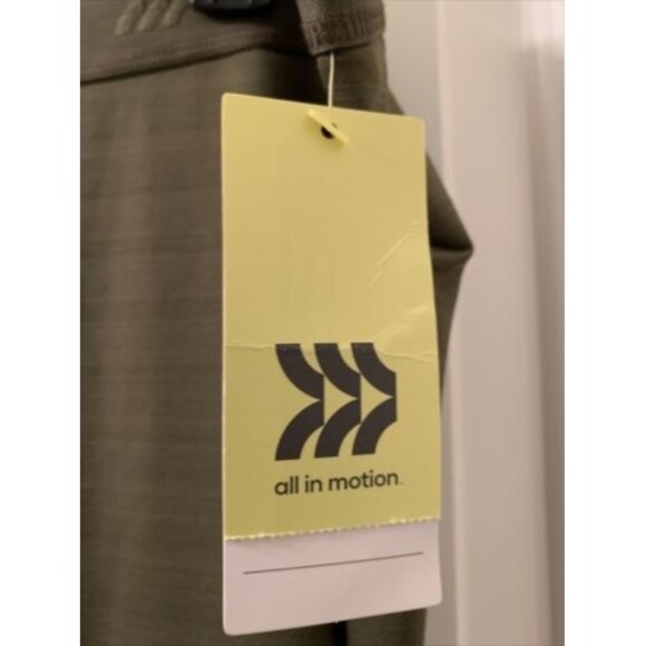 All In Motion Men's Active Fitted Tights Lightweight Size XXL Green - Picture 6 of 10